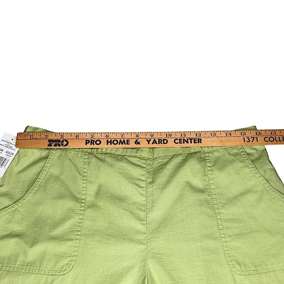 NWT! Alfred Dunner Key Largo Kiwi Flat Front Cotton Capri Pants Women’s Size 12 - Picture 10 of 14